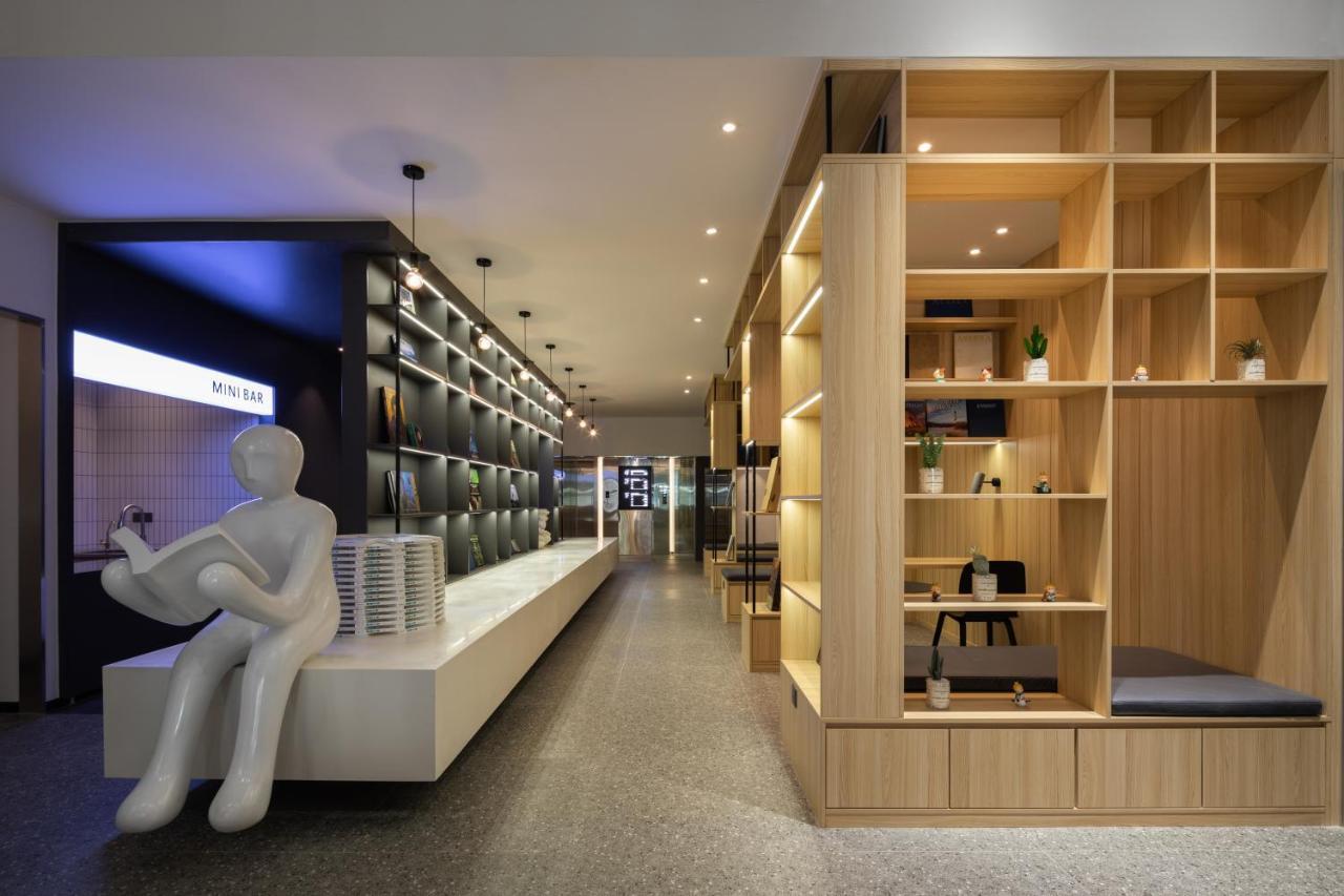 Hangzhou Desti Youth Park Hostel West Lake Bagian luar foto