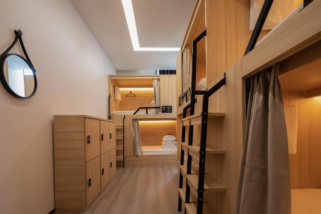 Hangzhou Desti Youth Park Hostel West Lake Bagian luar foto